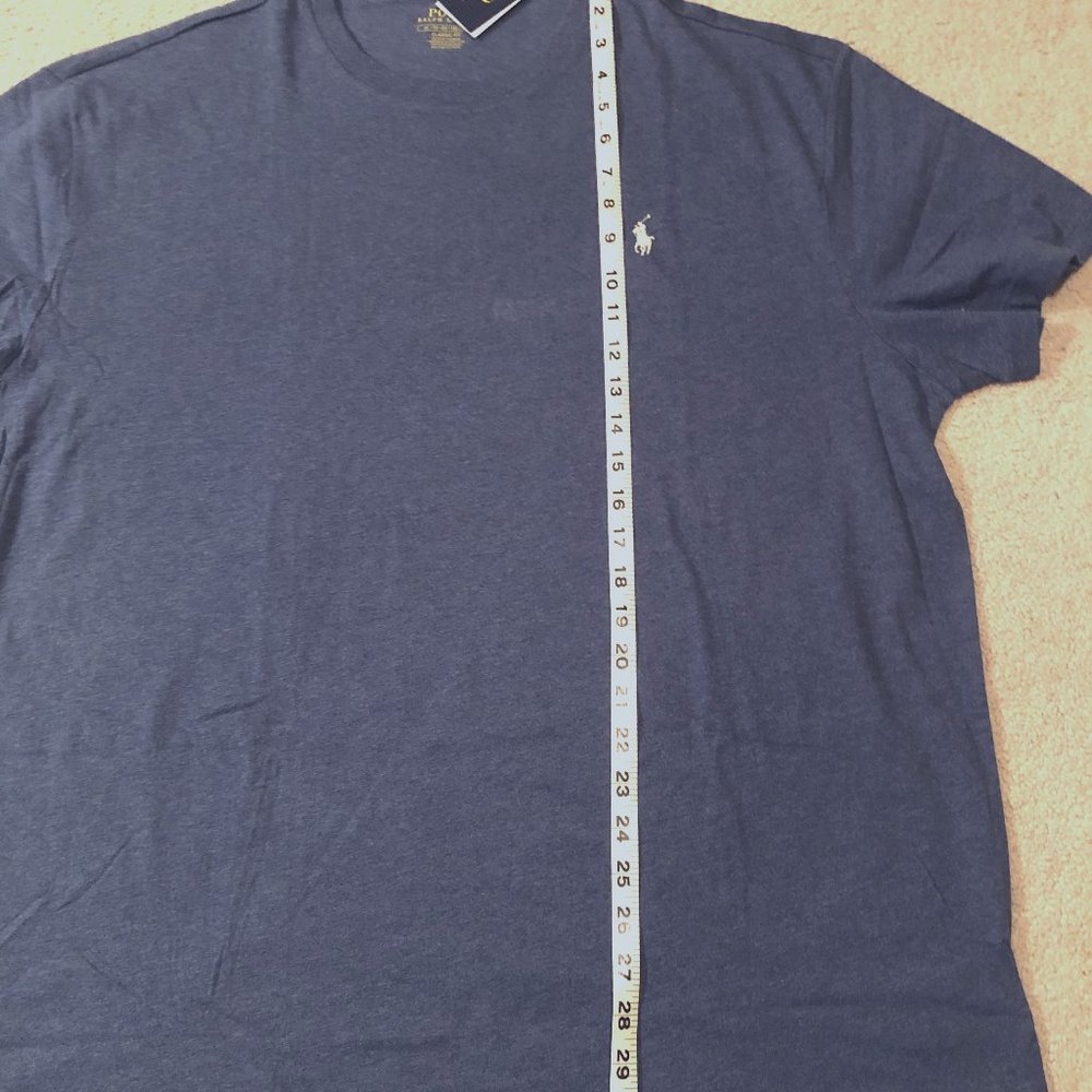 Ralph Lauren Mens Heather Blue T Shirt